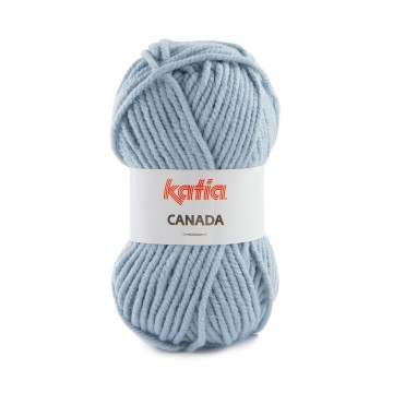 Wol garens canada breien acryl hemelsblauw herfst winter katia 55 fhd