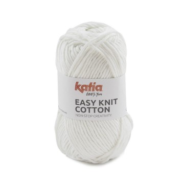 Wol garens easyknitcotton breien katoen wit lente zomer katia 1 fhd