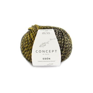 Wol garens eden breien merino extrafine viscose mohair alpaca superfine polyamide oker herfst winter katia 108 fhd