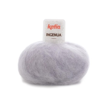 Wol garens ingenua breien mohair polyamide merino medium paars herfst winter katia 71 fhd
