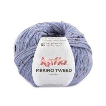 Wol garens merinotweed breien merino acryl viscose licht mauve herfst winter katia 319 fhd