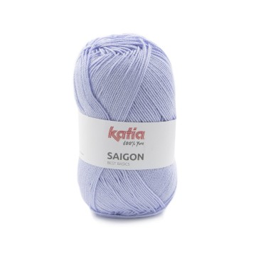 Wol garens saigon breien acryl licht lila lente zomer katia 47 fhd