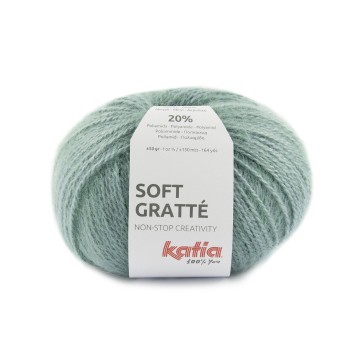Wol garens softgratte breien acryl polyamide groenblauw herfst winter katia 84 fhd 1