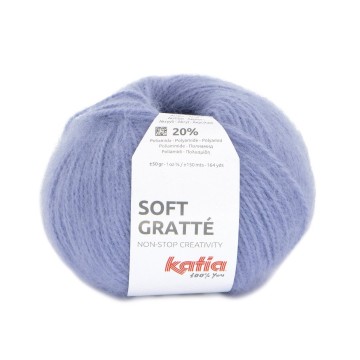 Wol garens softgratte breien acryl polyamide licht mauve herfst winter katia 89 fhd