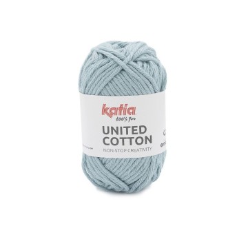 Wol garens unitedcotton breien katoen donker turquoise lente zomer katia 22 fhd