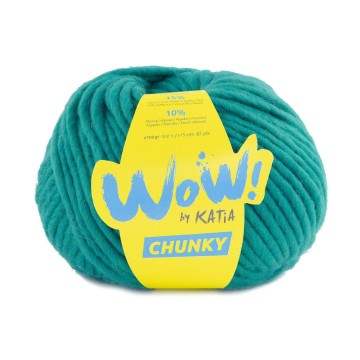 Wol garens wowchunky breien acryl wol alpaca smaragdroen herfst winter katia 66 fhd