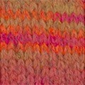 Wol garens wowfluffycolortrend breien acryl polyester viscose wol oranje aardbeirood pistache herfst winter katia 303 rc