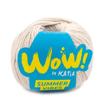 Wol garens wowsummervibes breien katoen acryl beige lente zomer katia 84 fhd
