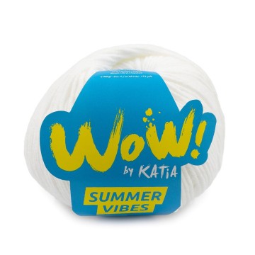 Wol garens wowsummervibes breien katoen acryl wit lente zomer katia 80 fhd